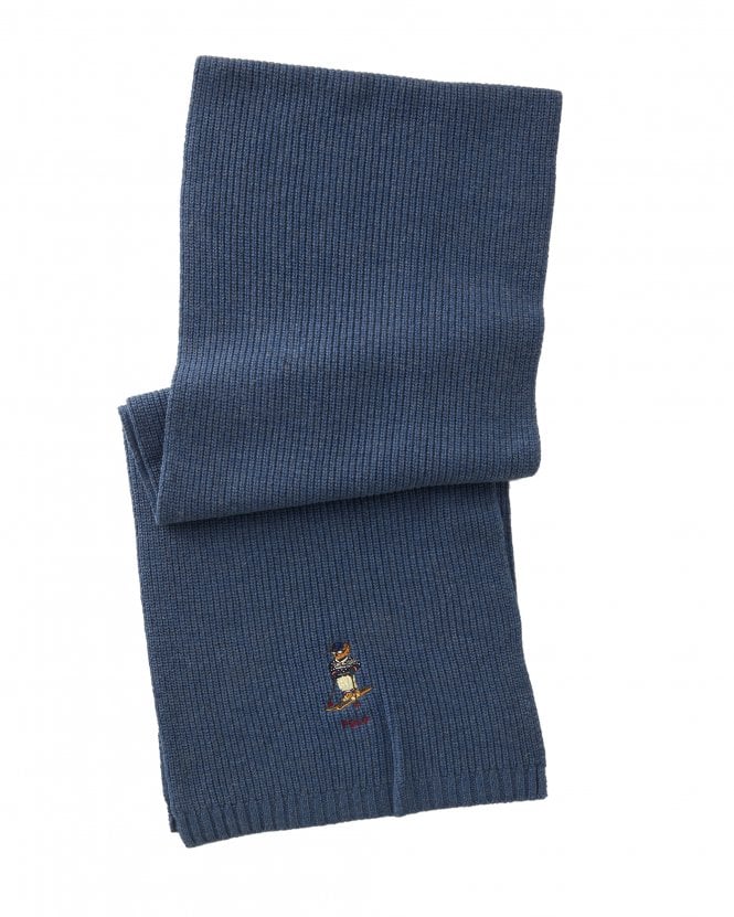Polo Ralph Lauren Adult Chunky Ribbed Bear Scarf