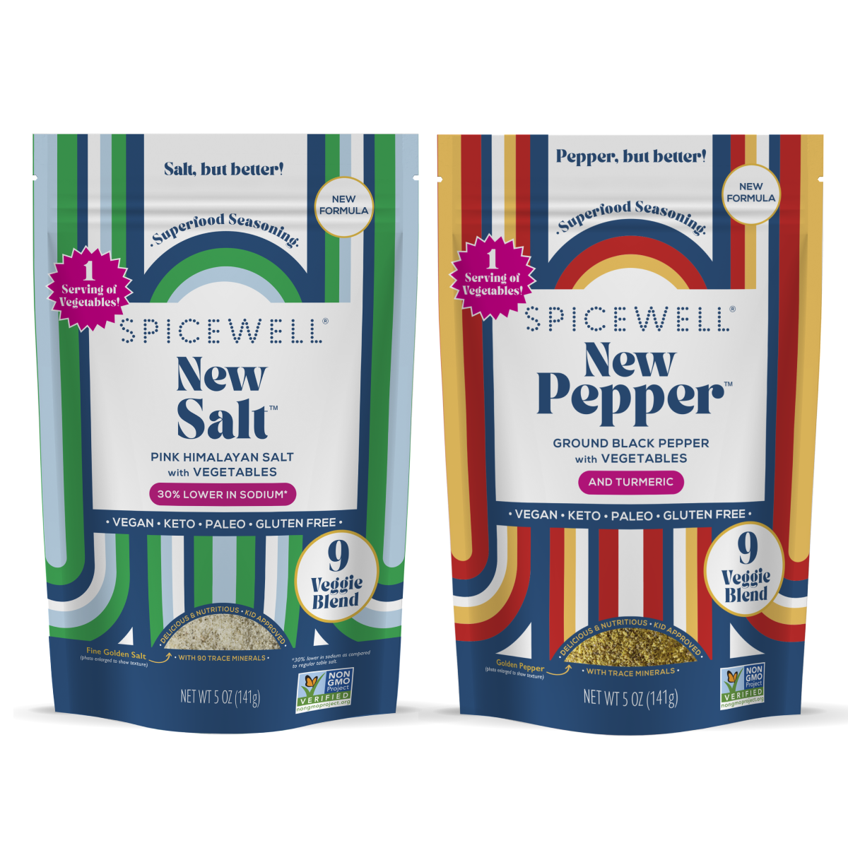 Superfood Salt & Pepper Pouch Duo