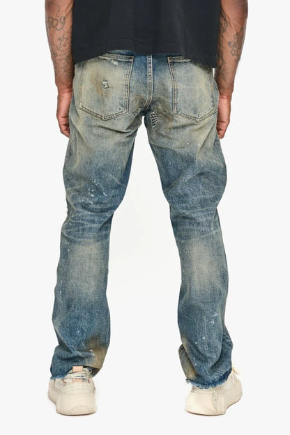 Valabasas Pox Straight Leg Jeans - Dirty Vintage Wash