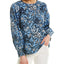 BLFLO-BLUE FLORAL PRINT