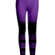 Purple Black Ombre Floral