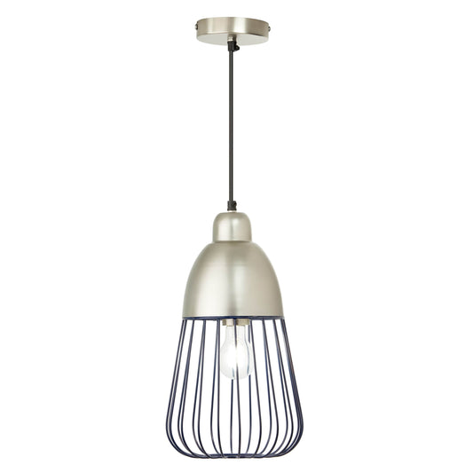 Dark Blue/Silver/Black-