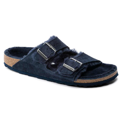 Birkenstock Arizona Shearling Suede Sandals