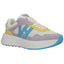 PALE YELLOW/BLUE/PURPLE