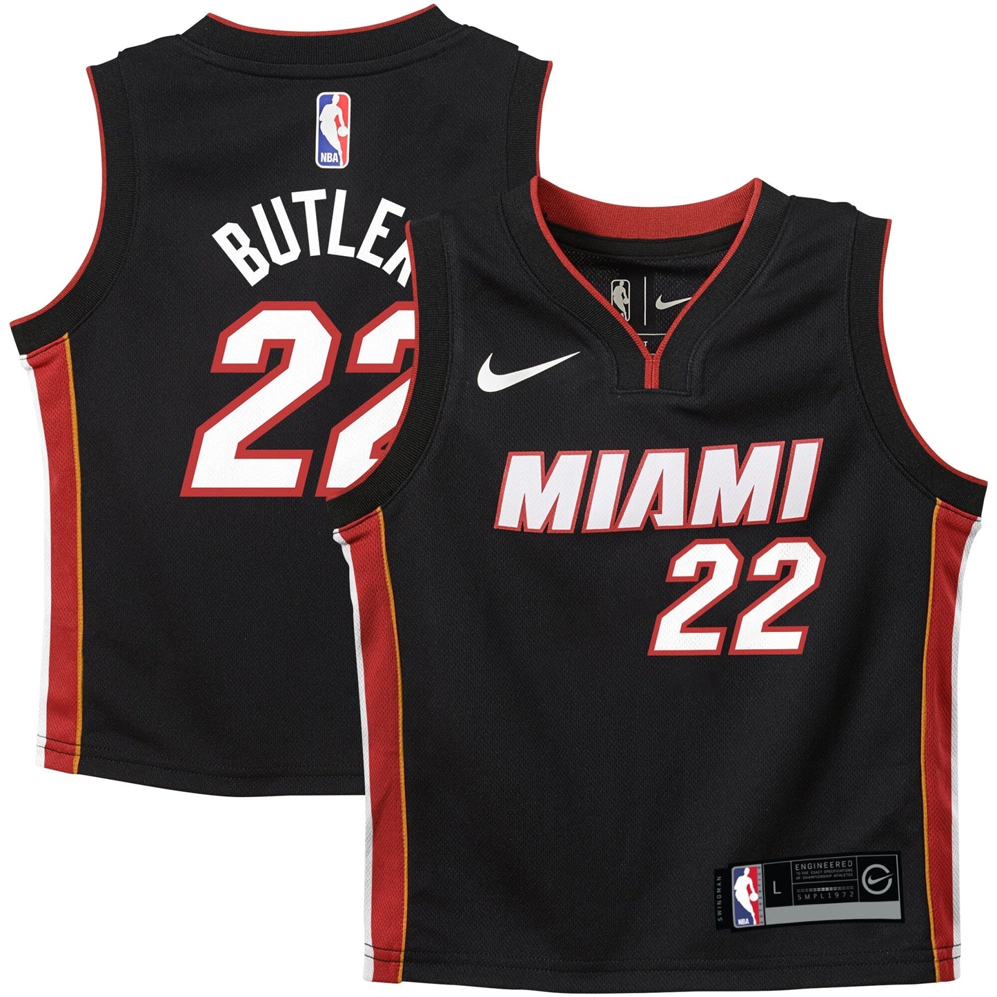 Nike Preschool NBA Preschool Heat 'Butler 22' Swingman Player Jersey Jerseys