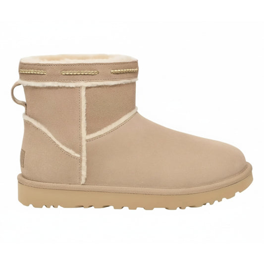 Ugg Women's Classic Mini Shearling Braid - 1166751-Dune
