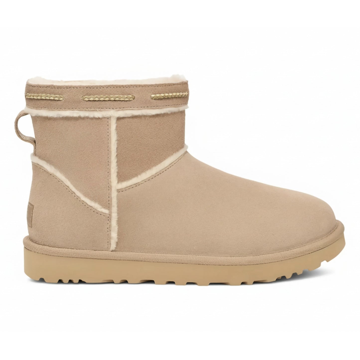 UGG Women's Classic Mini Shearling Braid Boots