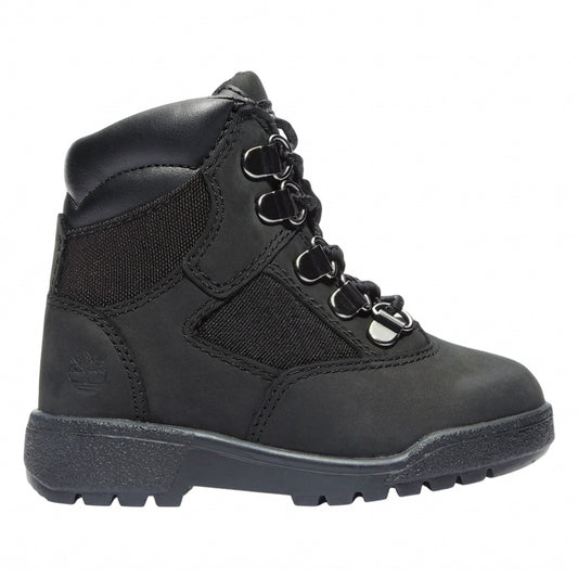 Timberland Toddlers 6 Inch Field Boot 'Black Nubuck' Boots