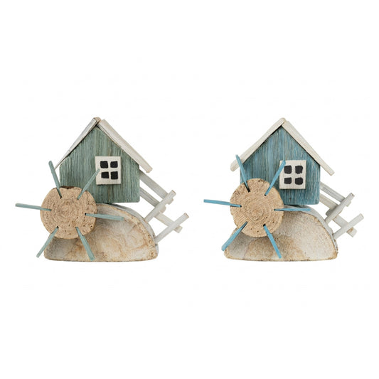 Melrose International Water Wheel Decor (Set of 2)