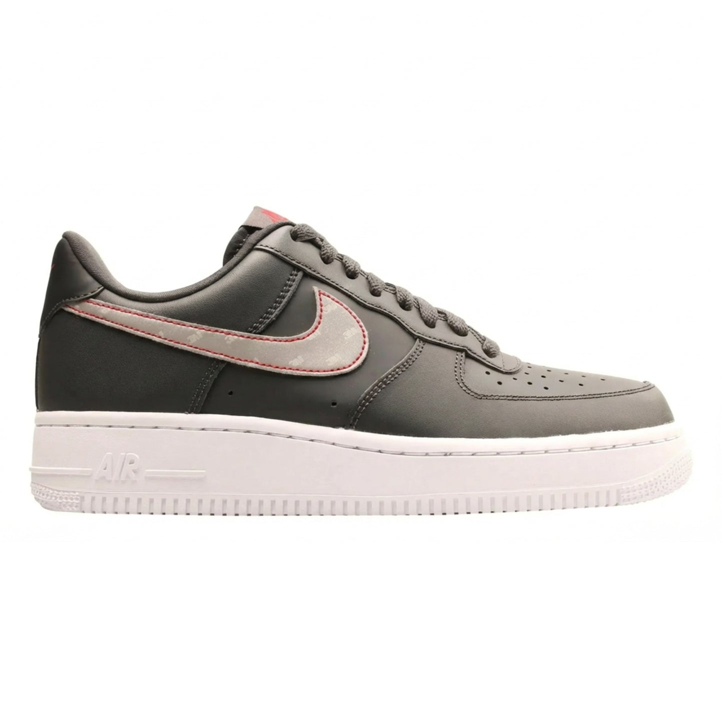 Nike Air Force 1 ’07 3M Men Basketball Shoes Anthracite/Silver