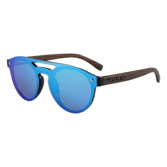 TUCCI Italy Blue Revo Polarized UV400 Sunglasses High‑Definition Clarity