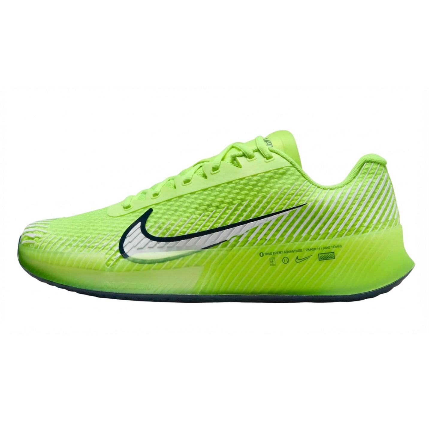Nike Men's Court Air Zoom Vapor 11 Hc 'Volt' Sneakers