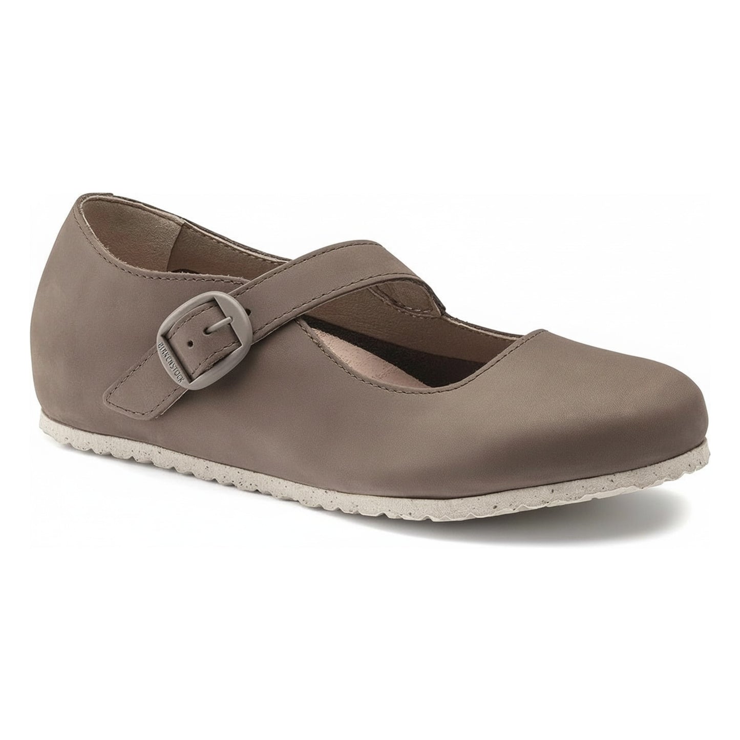 Birkenstock Tracy Nubuck Leather Gray Taupe