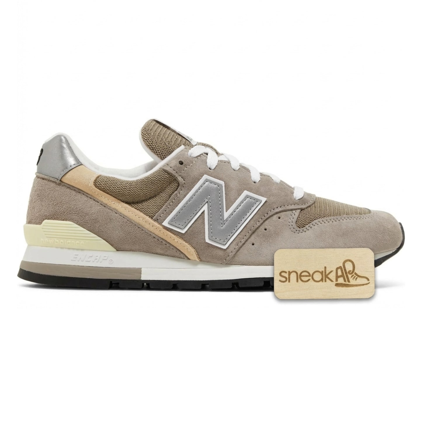 New Balance Men's 996 Made In Usa 'Grey Silver' Sneakers