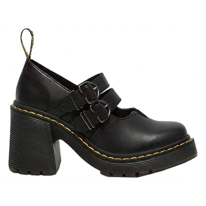 Dr. Martens Eviee Sendal Leather Heeled Shoes
