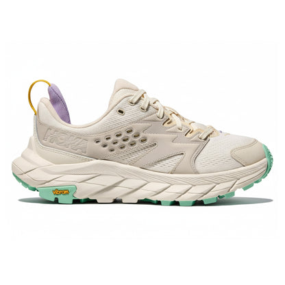 Hoka Women's Anacapa Breeze Low 'Alabaster Mint Fluorite' B Width Sneakers