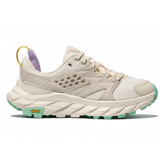 Hoka Women's Anacapa Breeze Low 'Alabaster Mint Fluorite' B Width Sneakers