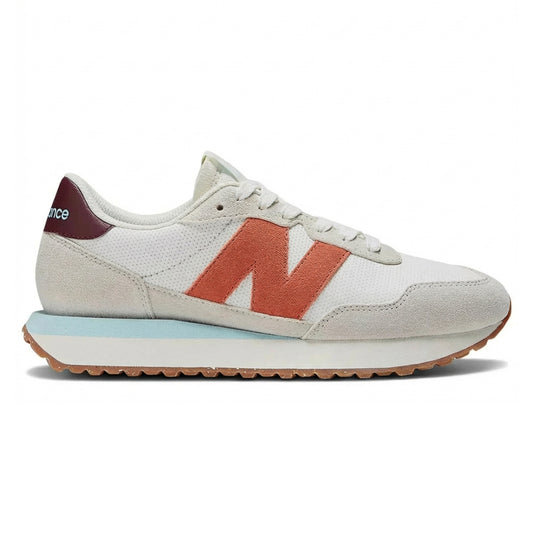 New Balance Men's 237 'White Ghost Pepper' Sneakers