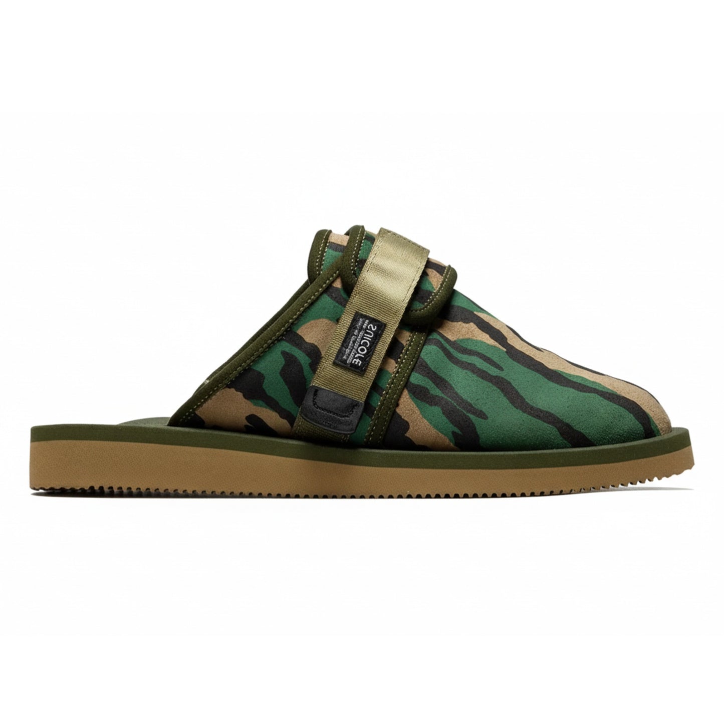 Suicoke Men's Zavo-Mab-Pt04 Green Sandals