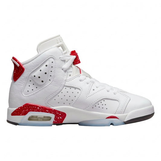Air Jordan Youth Retro 6 Gs 'Red Oreo' Sneakers