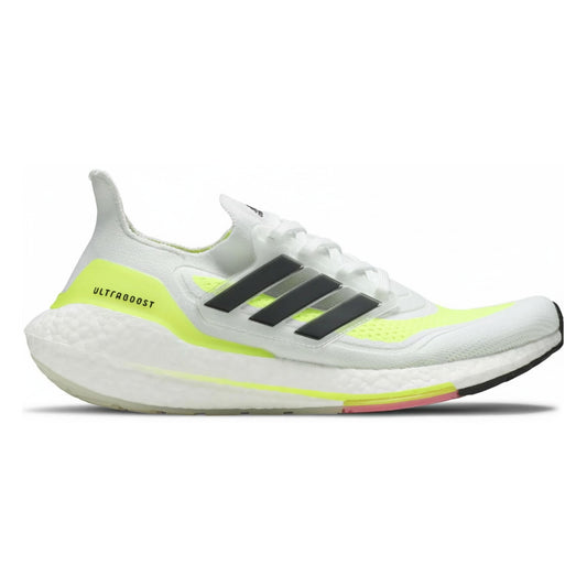 Men's adidas Ultra Boost 21 'White Solar Yellow'