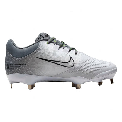 Nike Women's Hyperdiamond 4 Pro 'Cool Grey Volt' Sneakers
