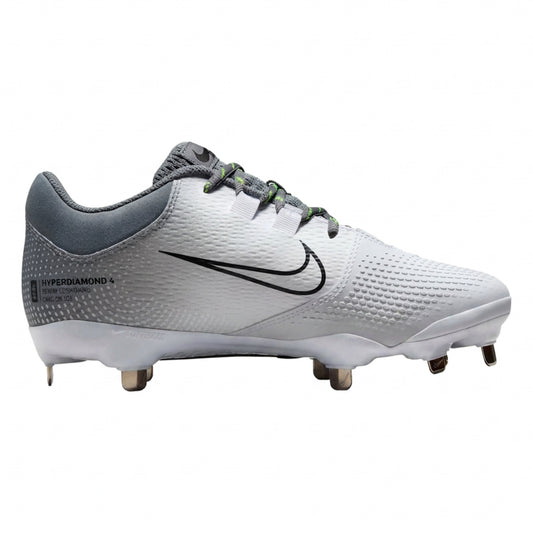 Nike Women's Hyperdiamond 4 Pro 'Cool Grey Volt' Sneakers