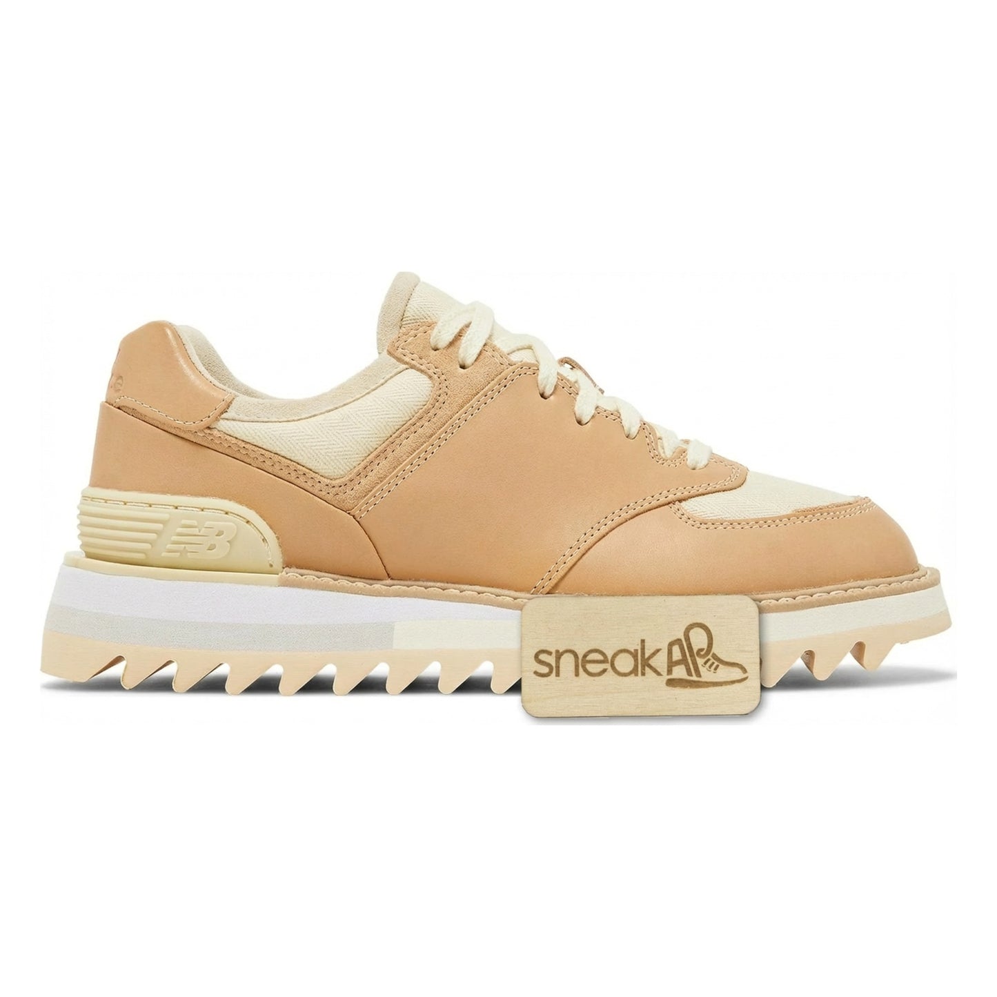 New Balance Men's 574 'Tds Toast Team Cream' Sneakers