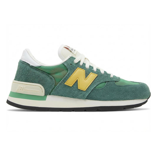 New Balance Men's 990V1 'Miusa Green Gold' Sneakers