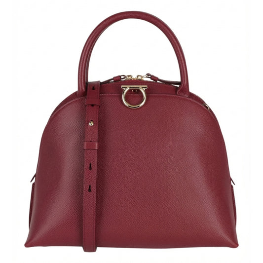 Ferragamo Gancini Medium Top Handle Bag