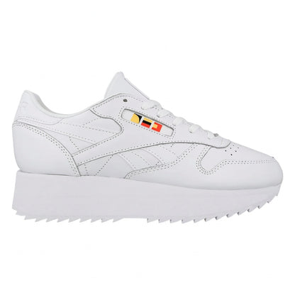 Reebok Women's Cl Leather Double Sneakers