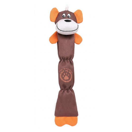 Pet Life Extra Long Dura-Chew Reinforce Stitched Durable Water Resistant Plush Chew Tugging Dog Toy