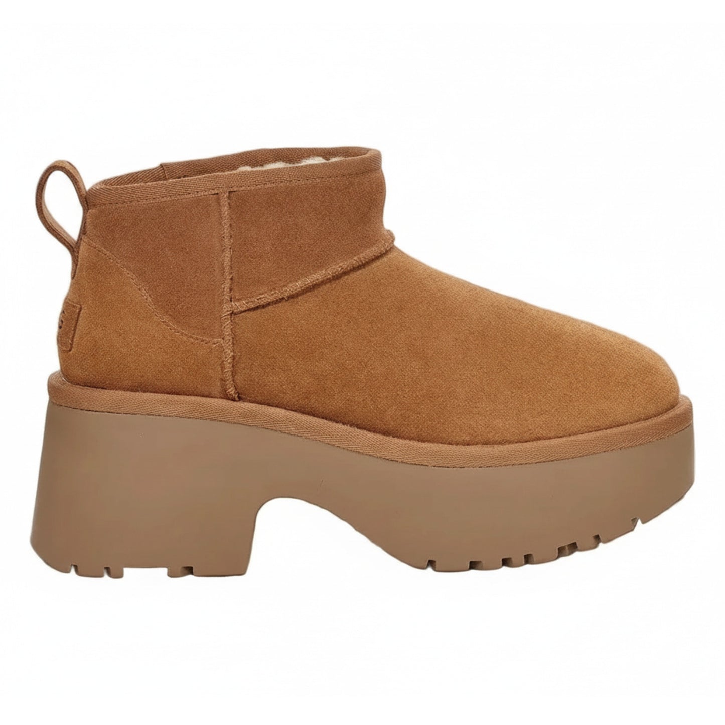 Ugg Women's Classic Ultra Mini New Heights Boot 'Chestnut' - 1158311-Che