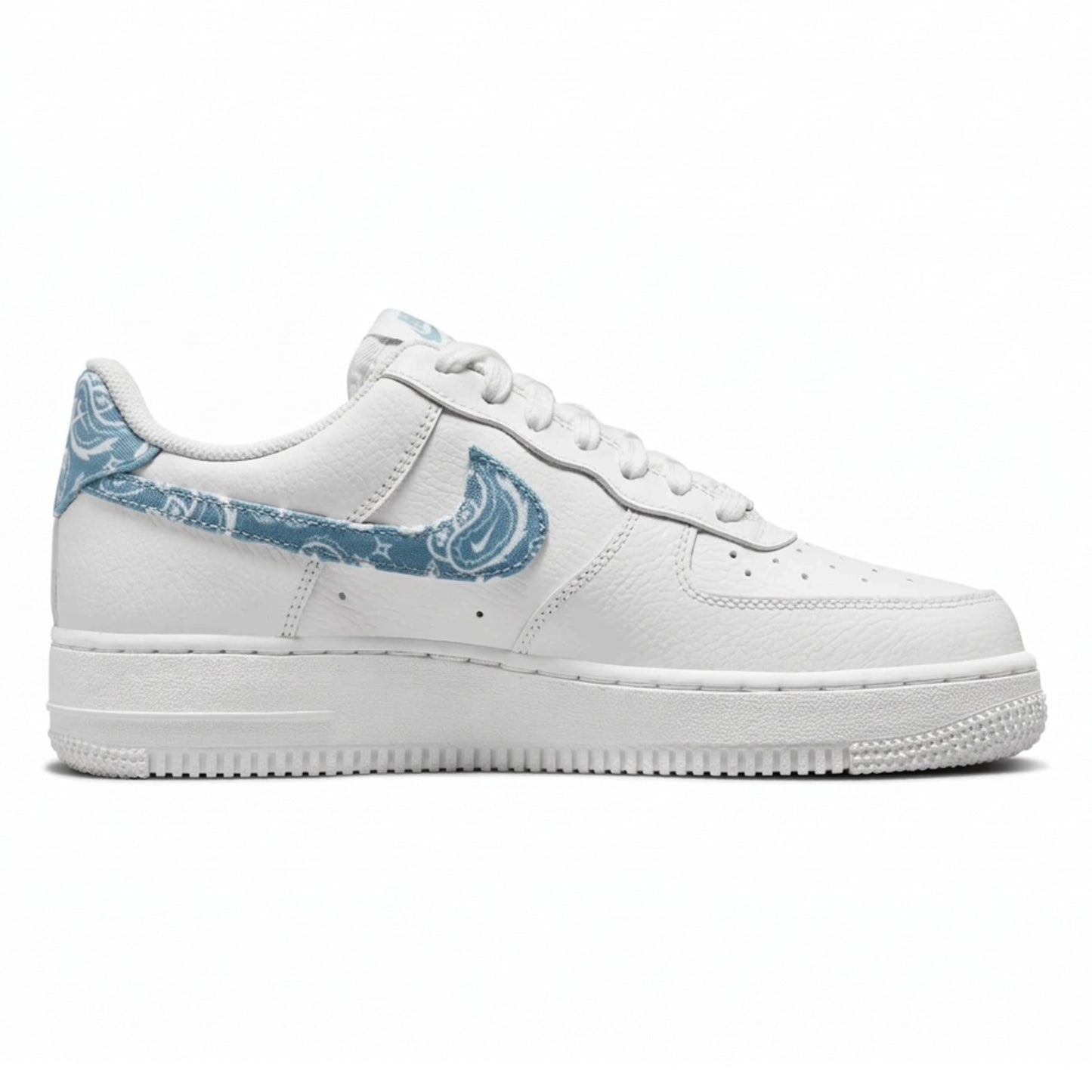 Nike Women's Air Force 1 Low '07 Essential 'White Worn Blue Paisley' Sneakers