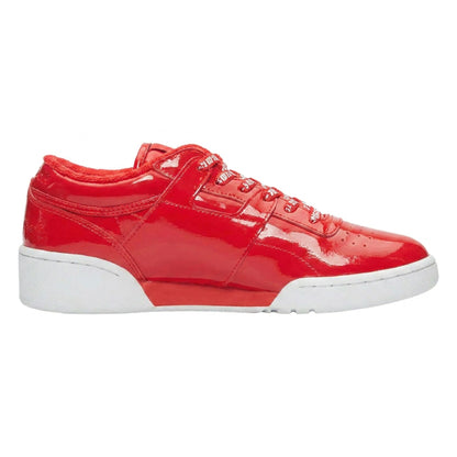 Reebok Men's Workout Lo Clean Oc Shoes - Scarlet/White