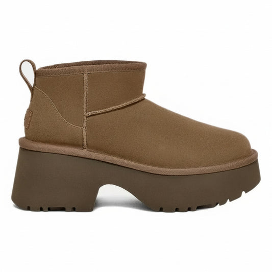 Ugg Women's Classic Ultra Mini New Heights Boot 'Hickory' - 1158311-Hck