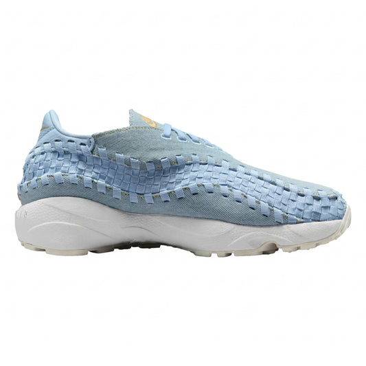 Nike Women's Air Footscape Woven 'Washed Denim Ice Blue' Sneakers