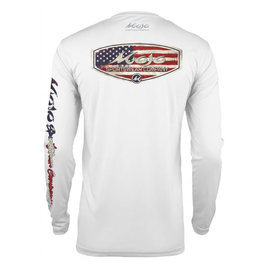 Men's SoWAL Sun Jersey Patriot Crest Long Sleeve