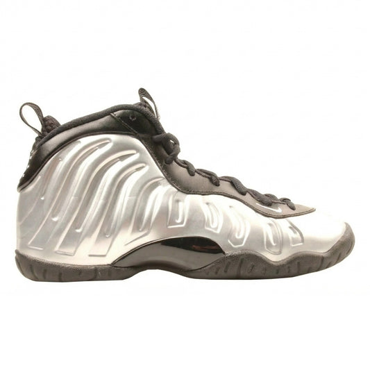 Nike Little Posite One KSA Big Kids Basketball Shoes Chrome/White-Black