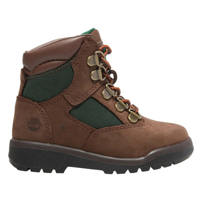 Timberland Toddlers 6 Inch Field Boot 'Medium Brown Olive' Boots
