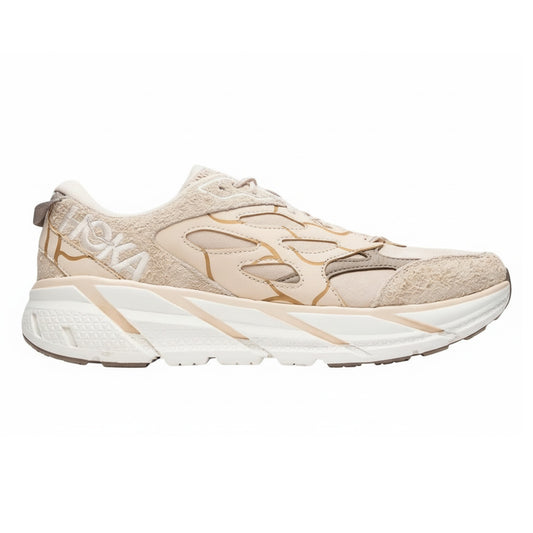 Hoka Men's Clifton L Suede Tp 'Elite Terrain System Oak Sand'