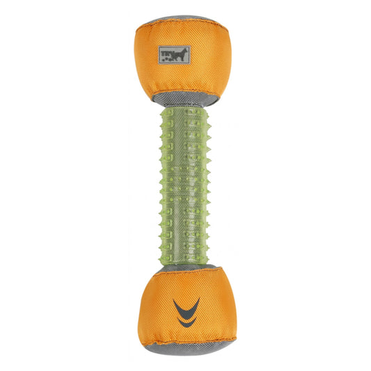 Pet Life 'Hoist-a-Fetch' Durable Nylon and Rubber Floating Dental Fetch Dog Toy