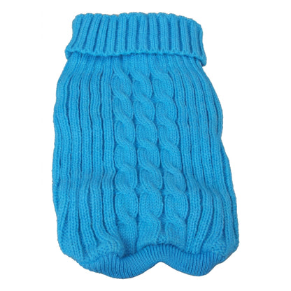 Pet Life Heavy Cotton Rib-Collared Pet Sweater