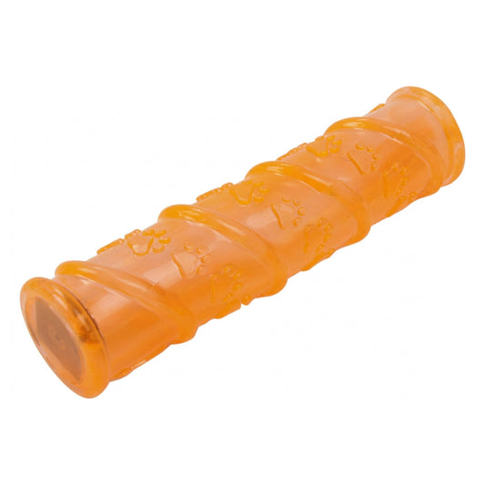 Pet Life 'Glow-Stick' TPR and LED Lighting Squeak and Chew Dog Toy