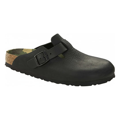 Birkenstock Boston Canberra Leather Clogs