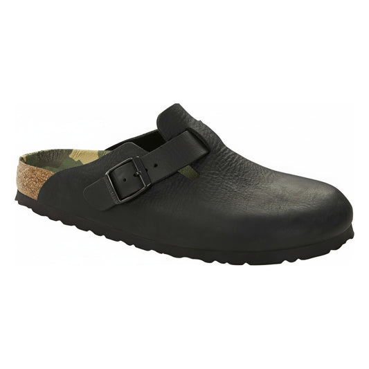 Birkenstock Boston Canberra Leather Clogs