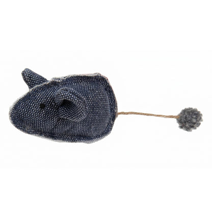 Pet Life Pompom Kitty Mouse Plush Catnip Cat Toy