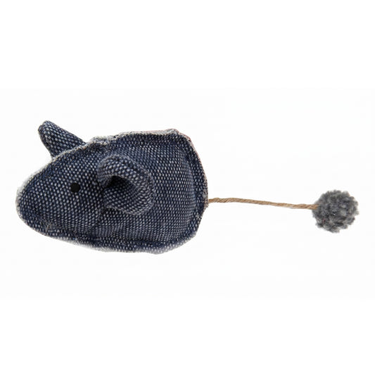 Pet Life Pompom Kitty Mouse Plush Catnip Cat Toy
