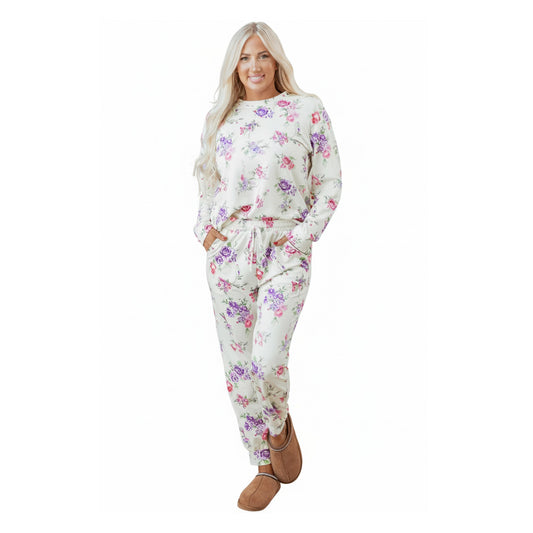 Threaded Pear Anna Pullover Drawstring Lounge Pants