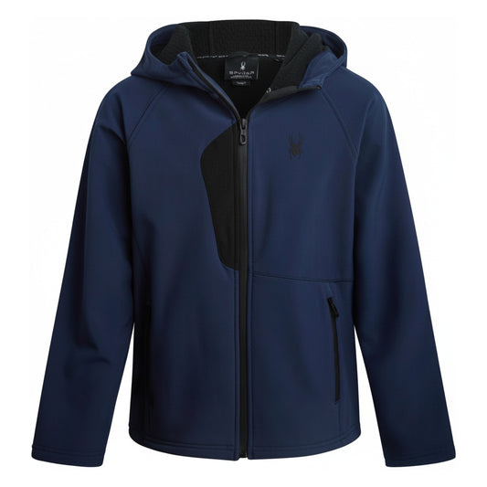 Spyder Boys' Softshell Jacket - Navy